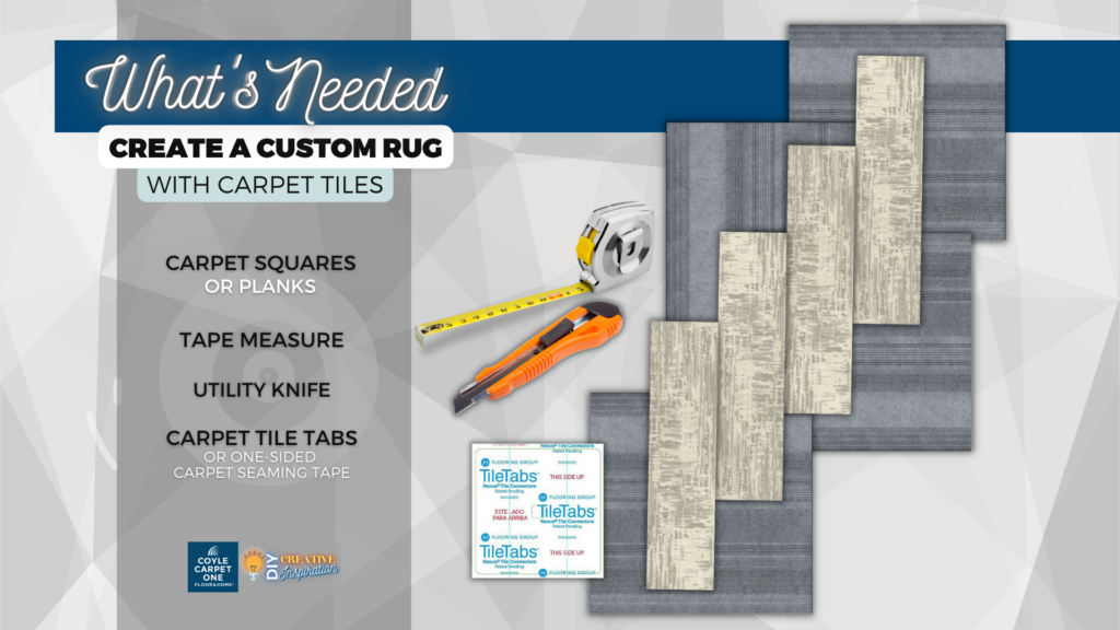 Create Custom Rug Using Carpet Tiles - Coyle Carpet One Floor & Home